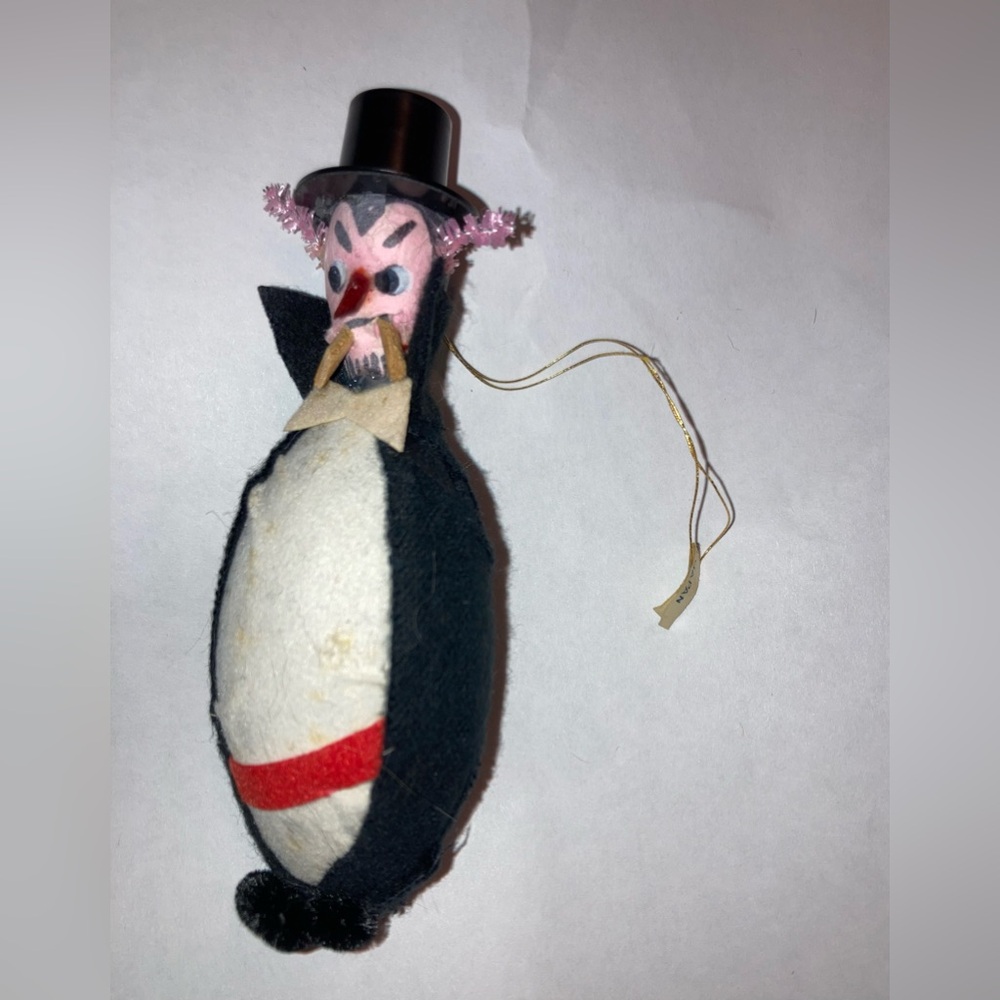 Vintage 1950s Dracula Vampire Halloween Figure from Japan 4”